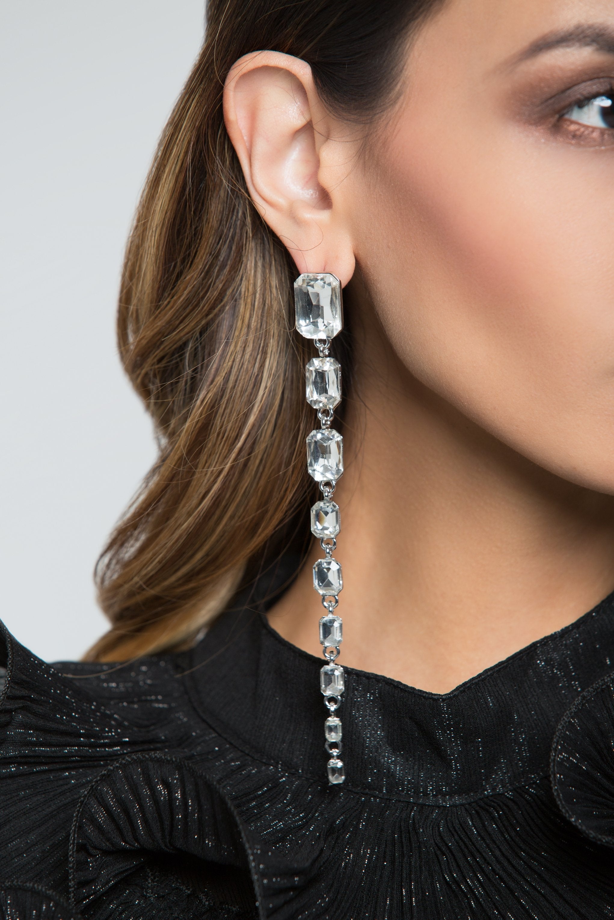 Faux Gem stone Drop Earrings - ownthelooks-Development Faux Gem stone Drop Earrings - ownthelooks-Development