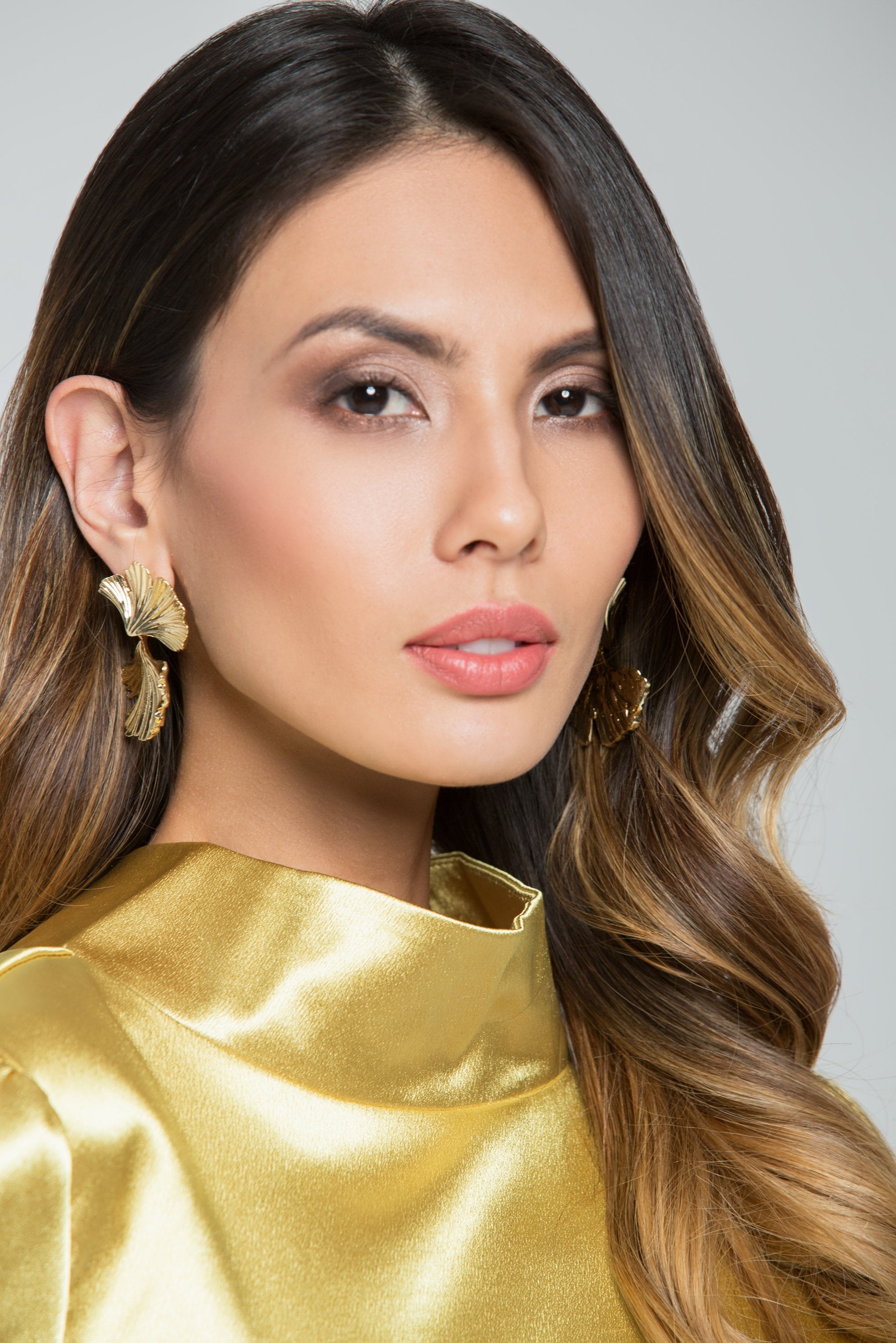 Gold Jasmine Stud Earrings - ownthelooks-Development Gold Jasmine Stud Earrings - ownthelooks-Development