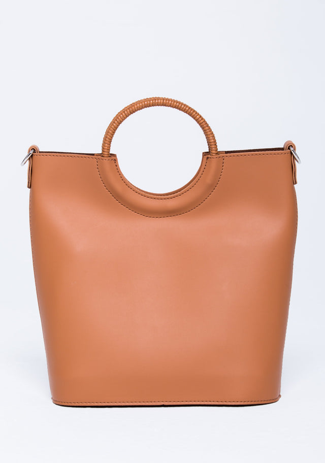 Mocha Brown Bucket Bag - ownthelooks-Development