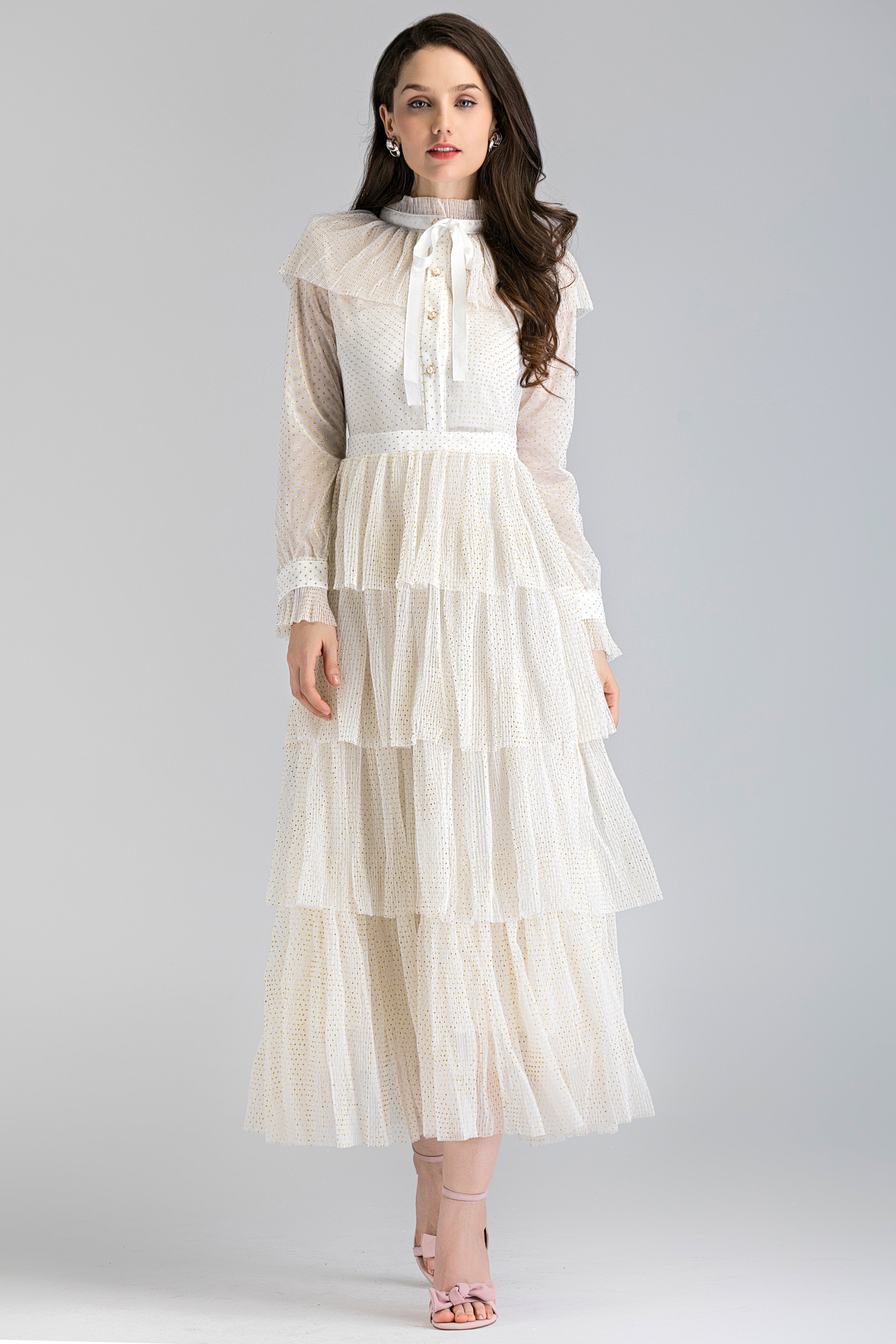 White Sparkle Maxi Dress - ownthelooks-Development White Sparkle Maxi Dress - ownthelooks-Development