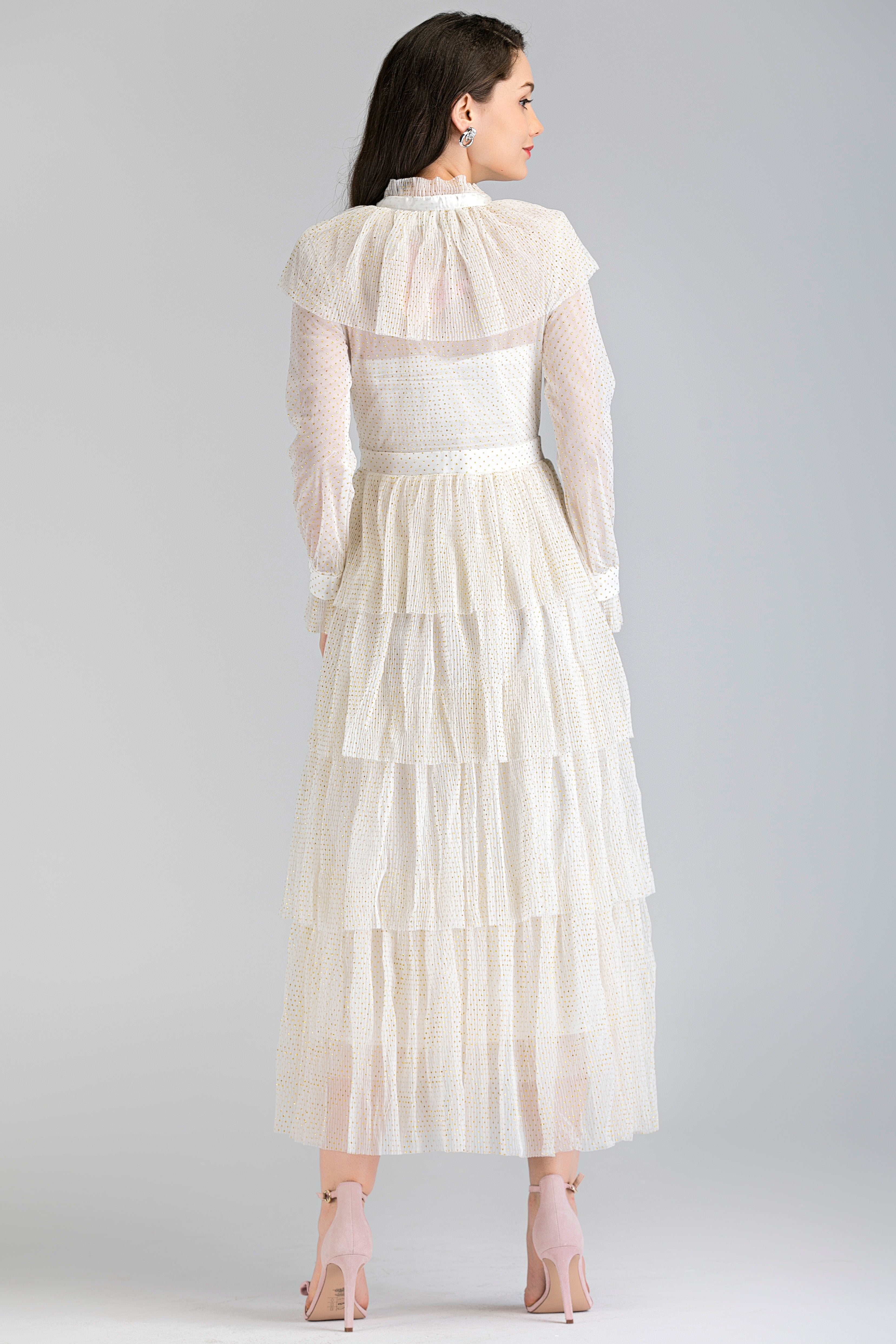 White Sparkle Maxi Dress - ownthelooks-Development White Sparkle Maxi Dress - ownthelooks-Development