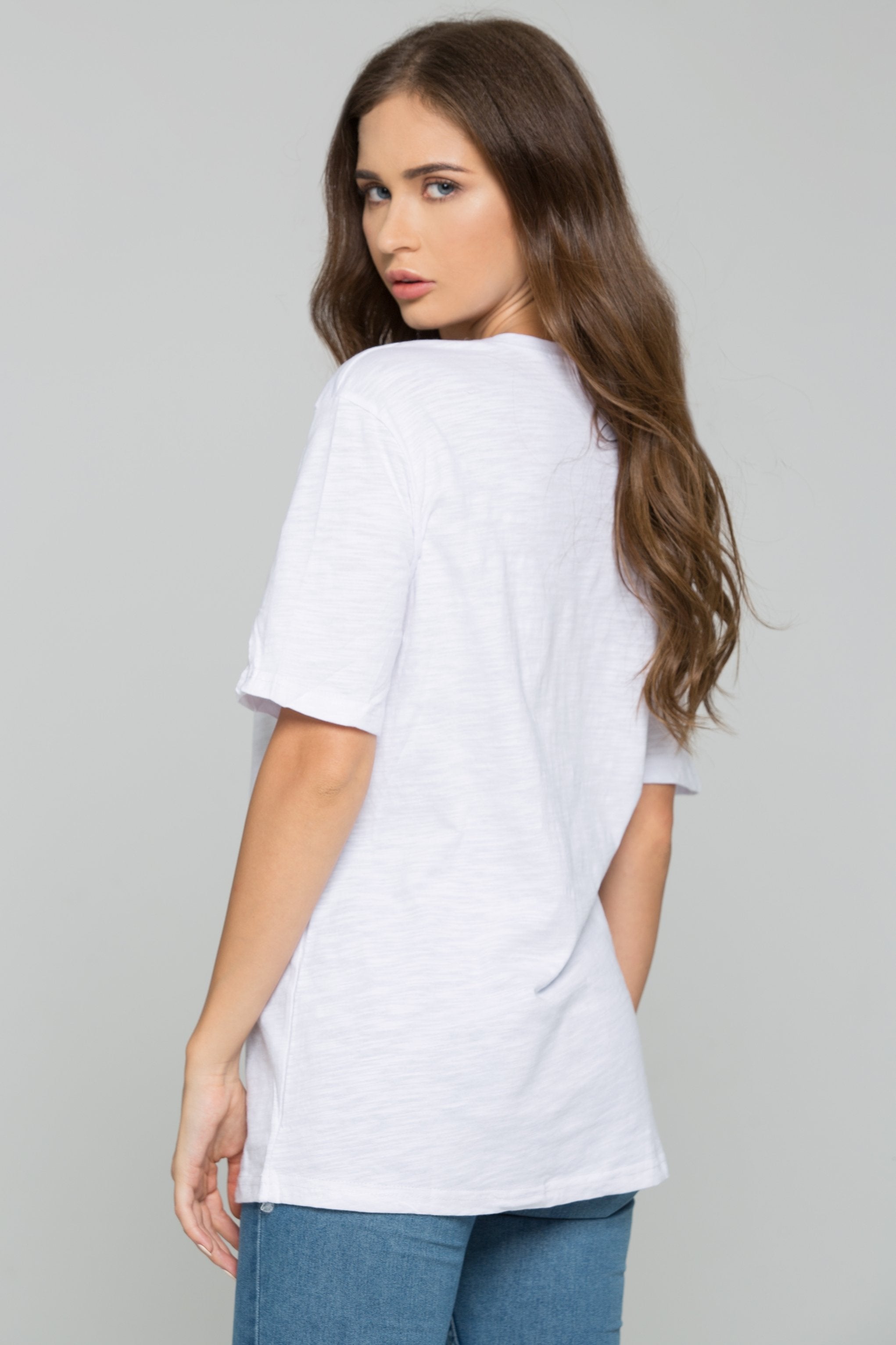 White Strawberry Sequin Short Sleeve Casual Tee - ownthelooks-Development White Strawberry Sequin Short Sleeve Casual Tee - ownthelooks-Development