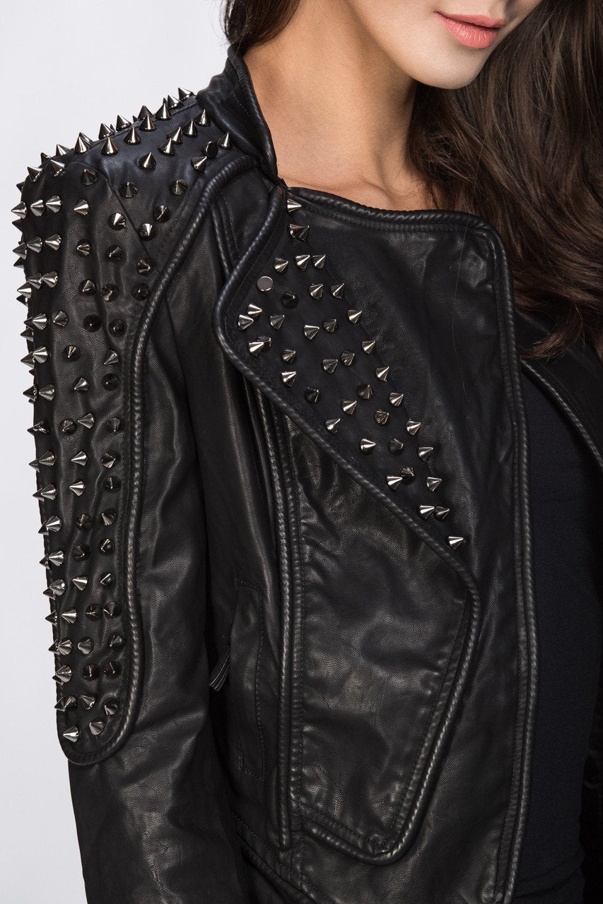 RockStar Studded Jacket - ownthelooks-Development