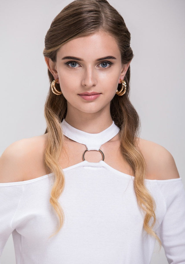 Three Hoop Earrings - ownthelooks-Development