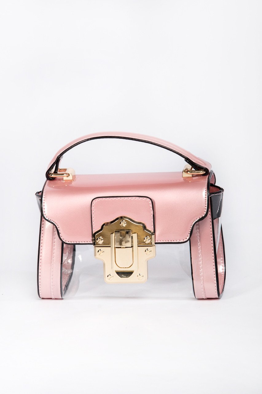 Pink Transparent Mini Pochette - ownthelooks-Development