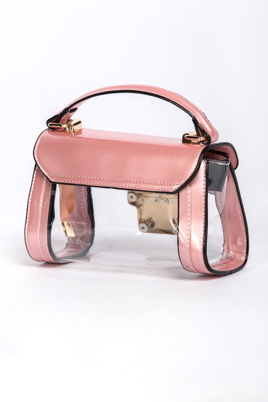 Pink Transparent Mini Pochette - ownthelooks-Development