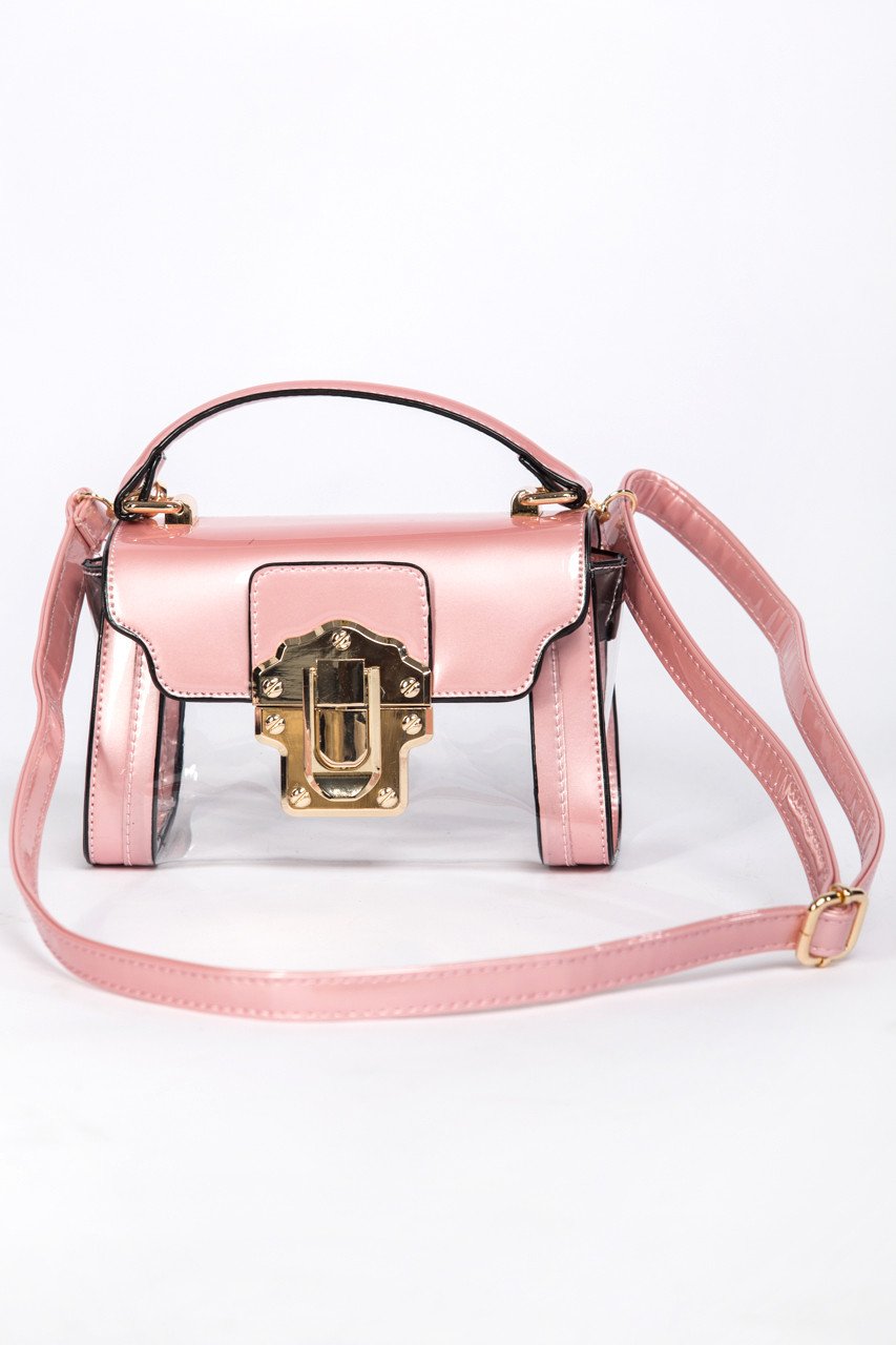 Pink Transparent Mini Pochette - ownthelooks-Development