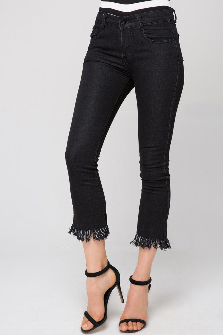 Black Denim Jeans - ownthelooks-Development