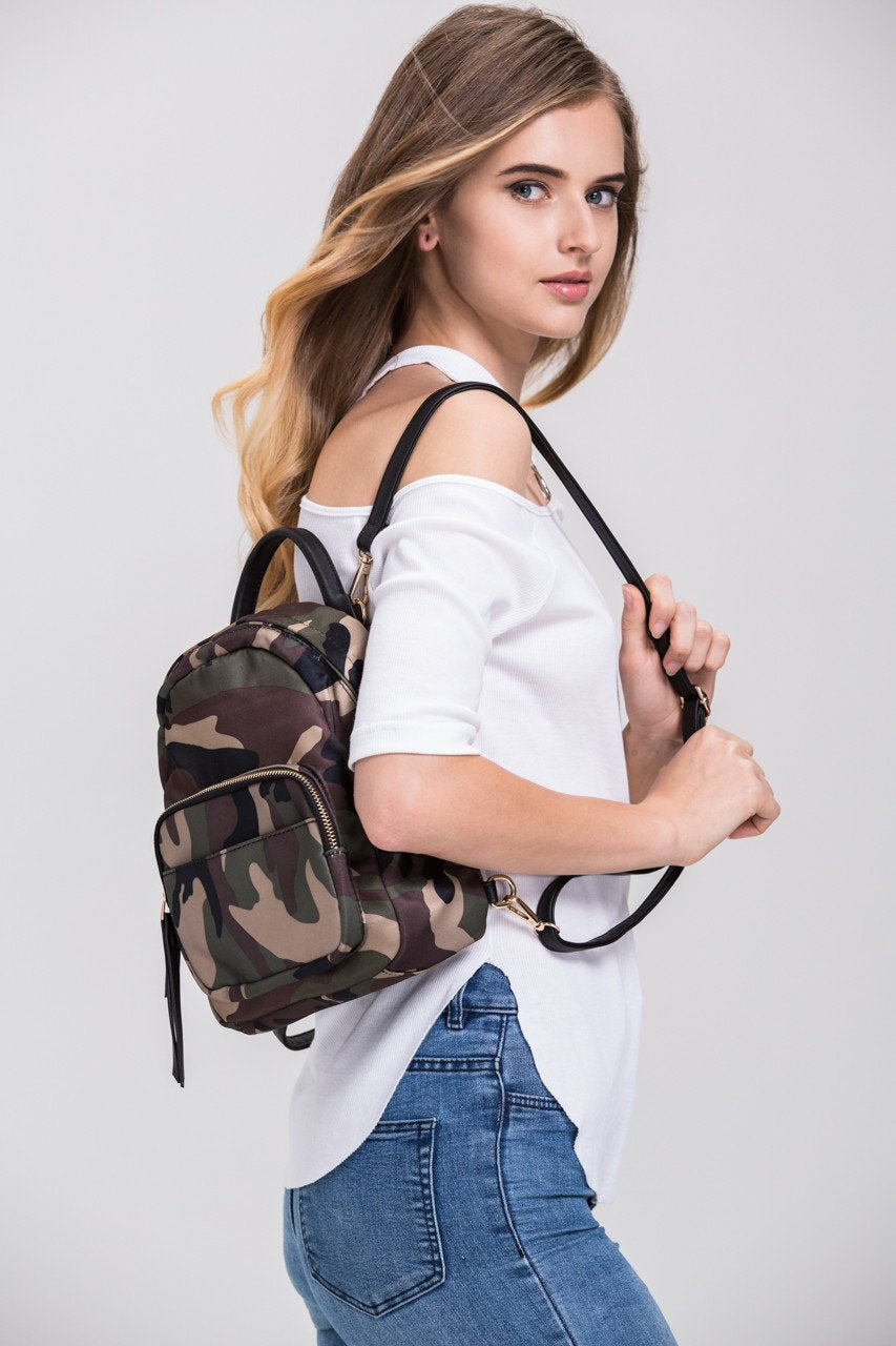 Camouflage Mini Backpack - ownthelooks-Development