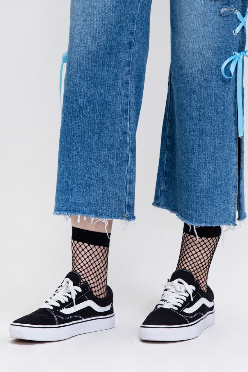 Black Fishnet Socks - ownthelooks-Development