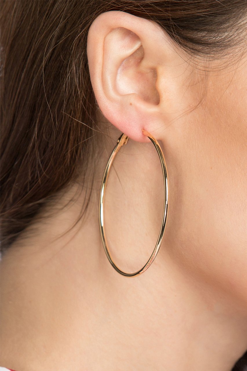 Gold Hoop Earrings - ownthelooks-Development