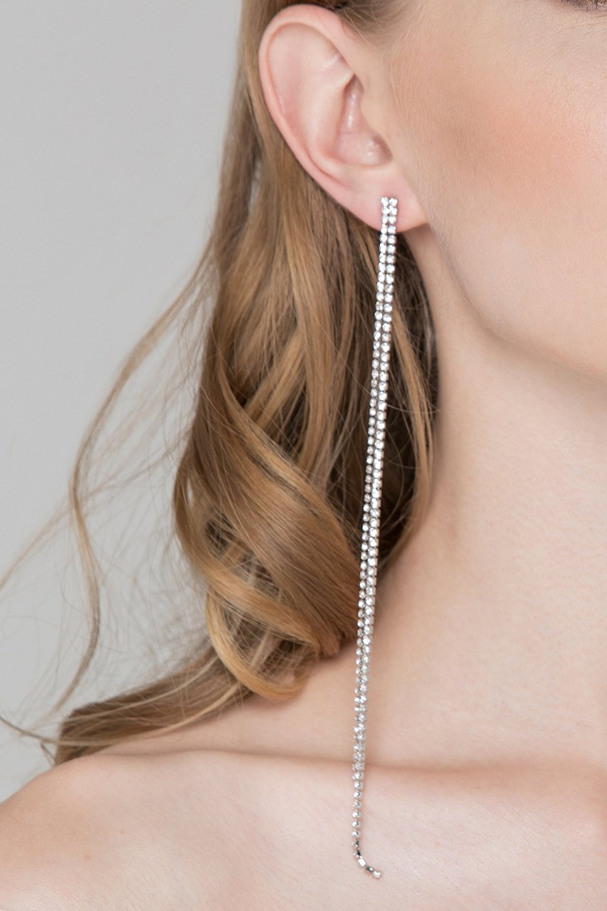 Long Tennis Dangling Earrings - ownthelooks-Development