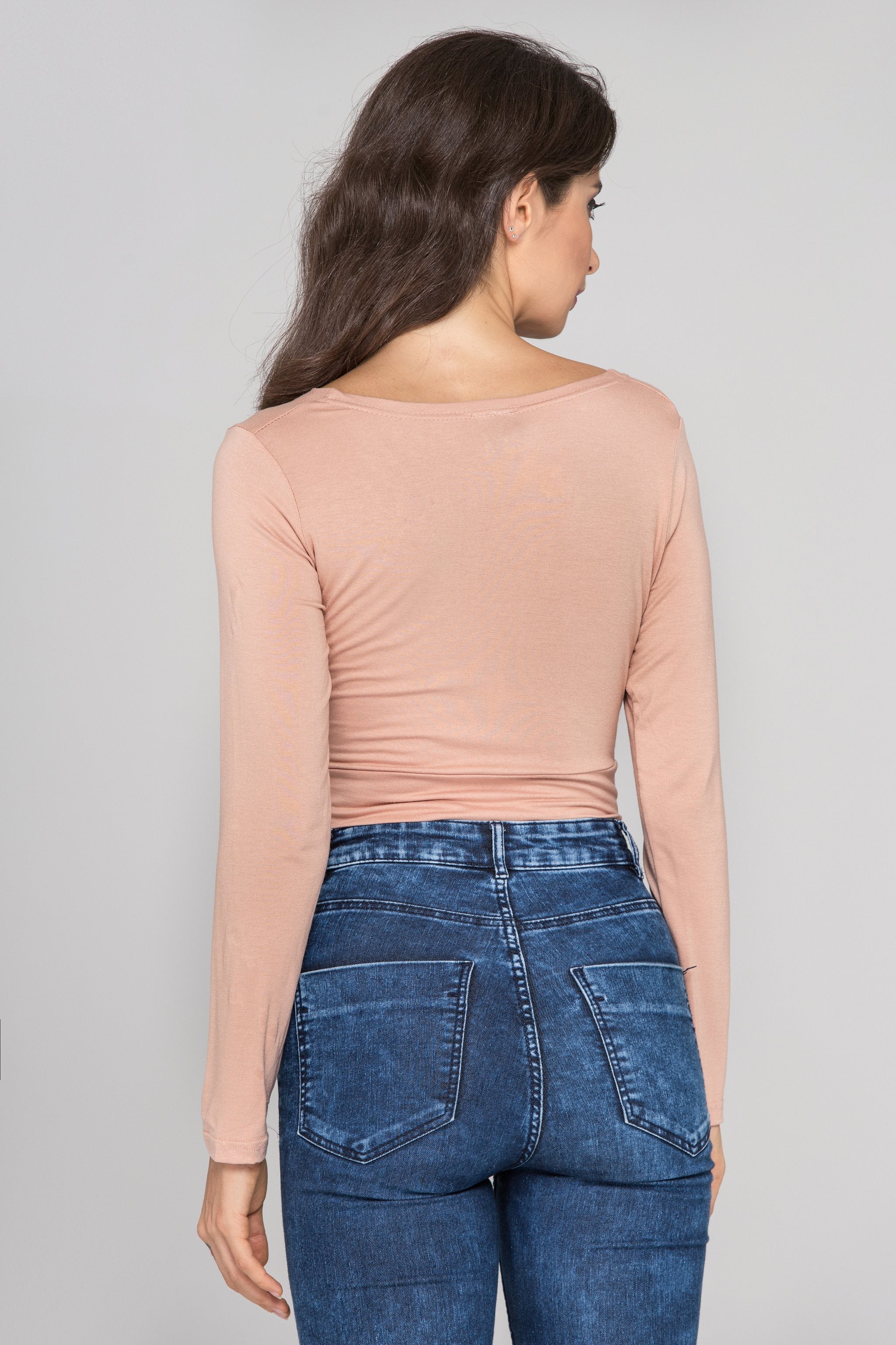 Hazel Long Sleeve Crop Top - ownthelooks-Development
