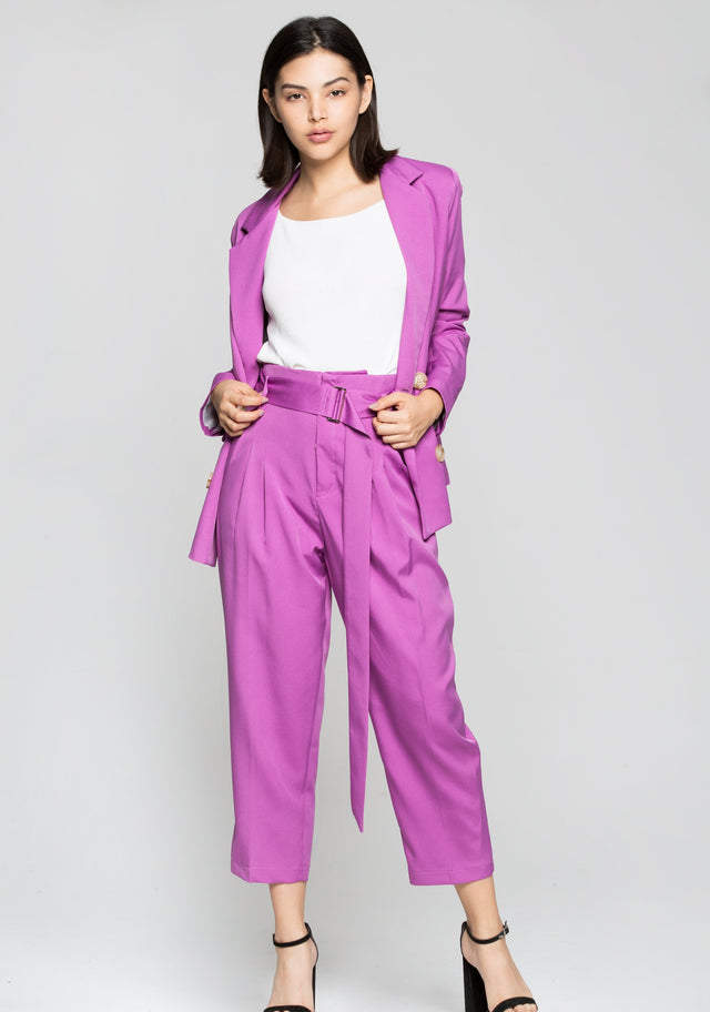 Amethyst Purple Jacket and Pants Set - ownthelooks-Development