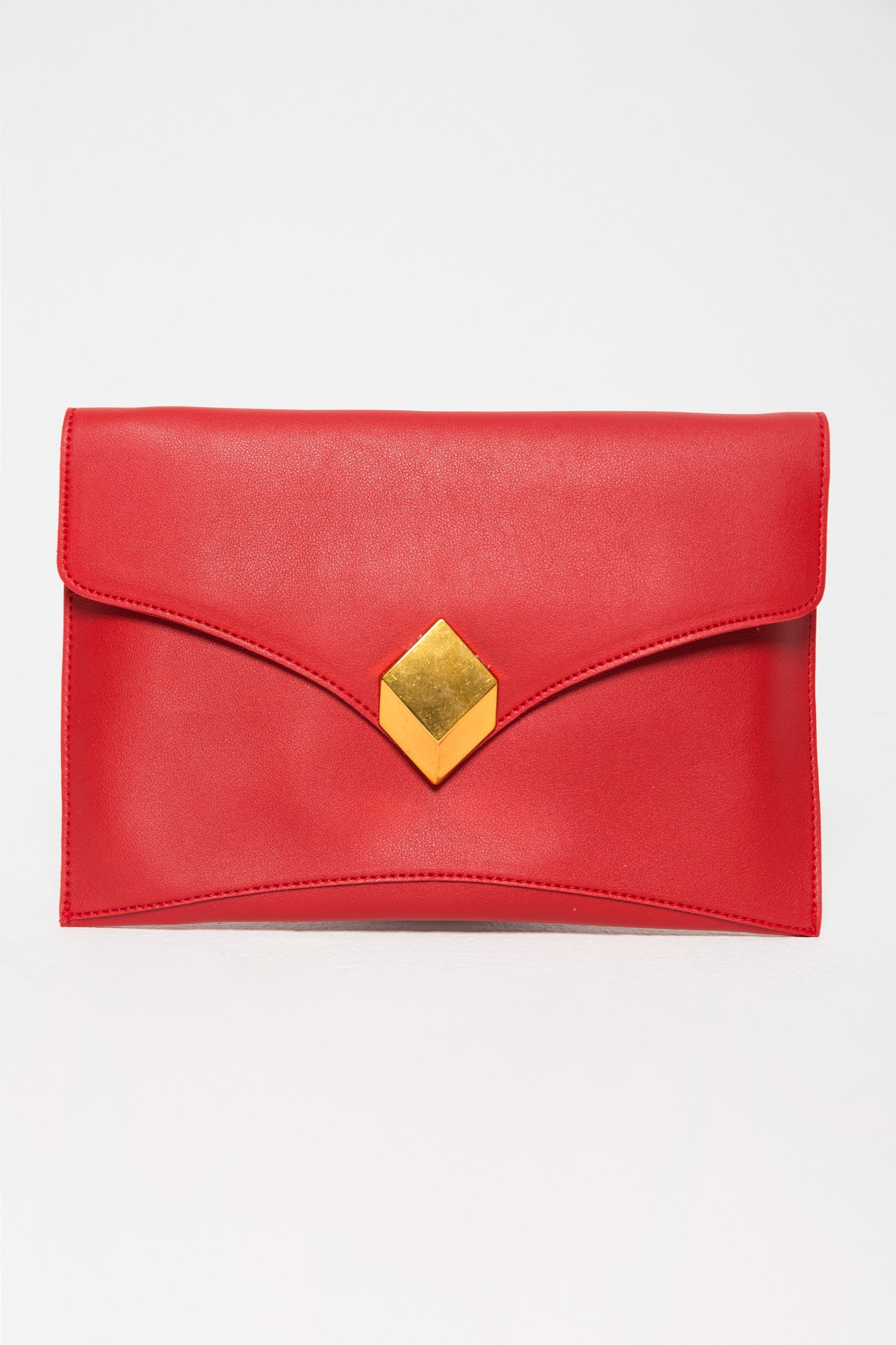 Candy Red Statement Wristlet Bag - ownthelooks-Development