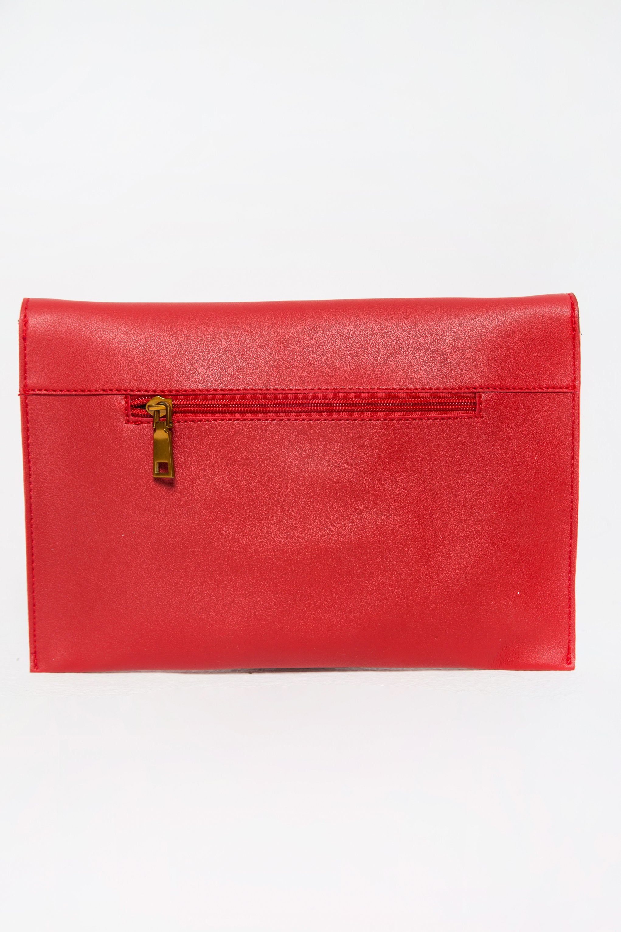 Candy Red Statement Wristlet Bag - ownthelooks-Development