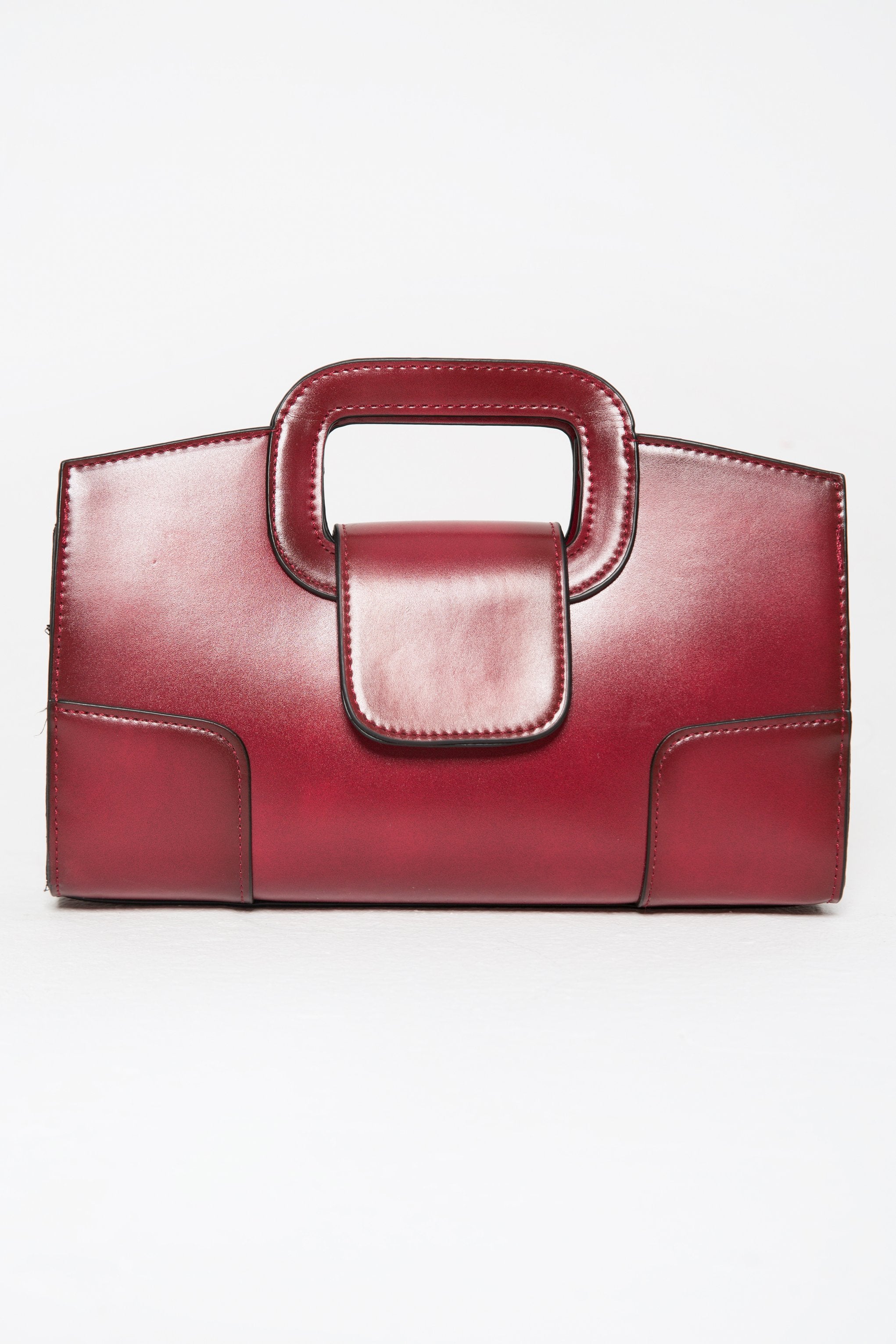 Red Statement Frame Bag - ownthelooks-Development