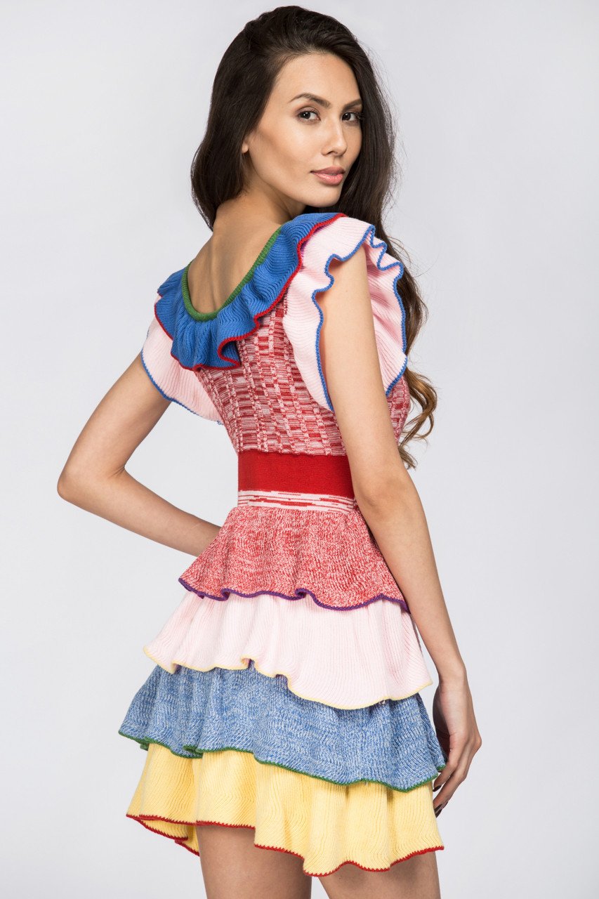 Ruffled Lollipop Knit Top - ownthelooks-Development