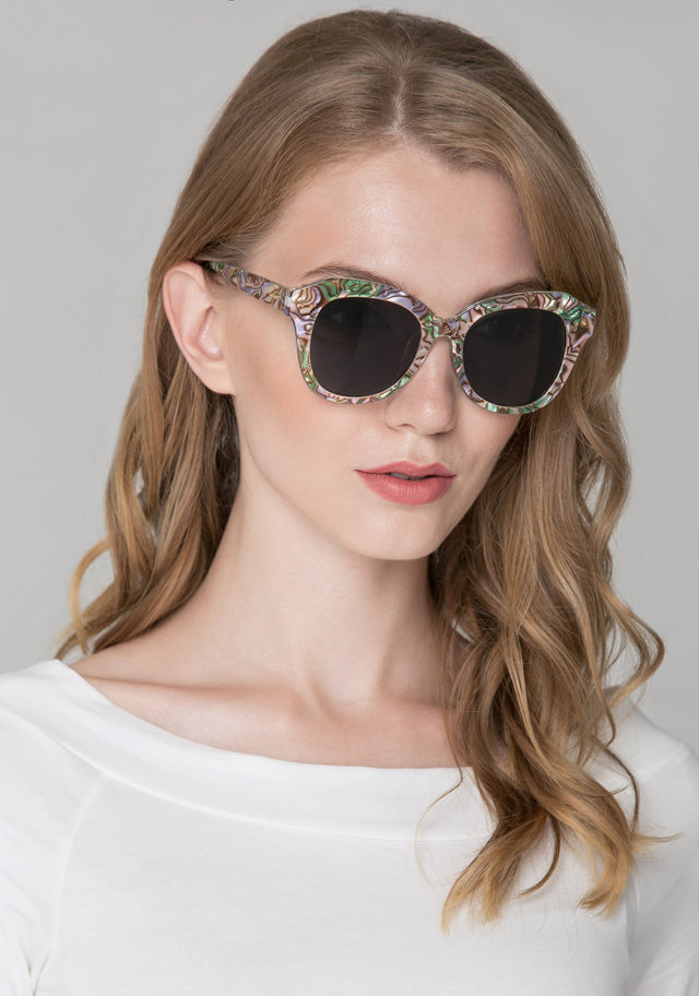 Green and Pink Marble Sunglasses - ownthelooks-Development