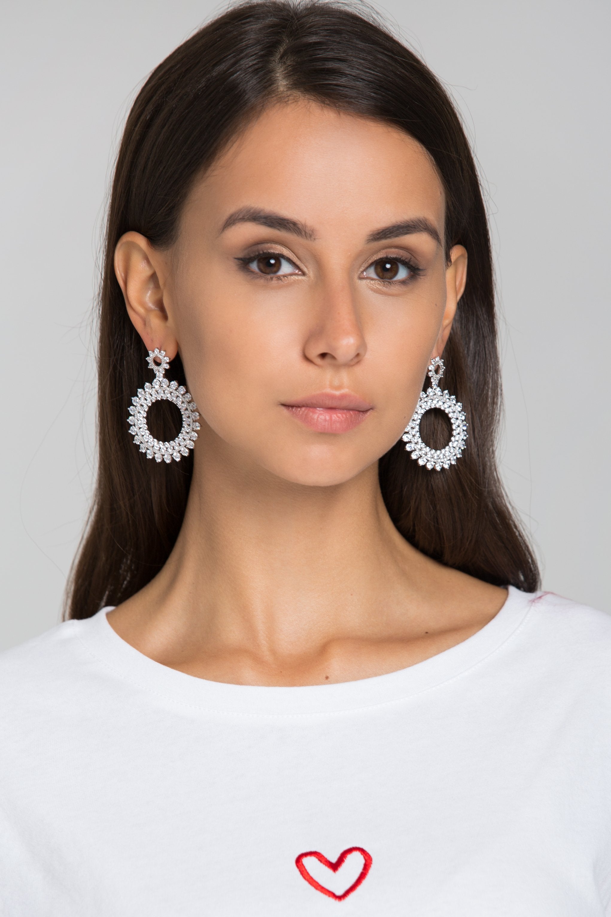 Diamond Sun Earrings - ownthelooks-Development