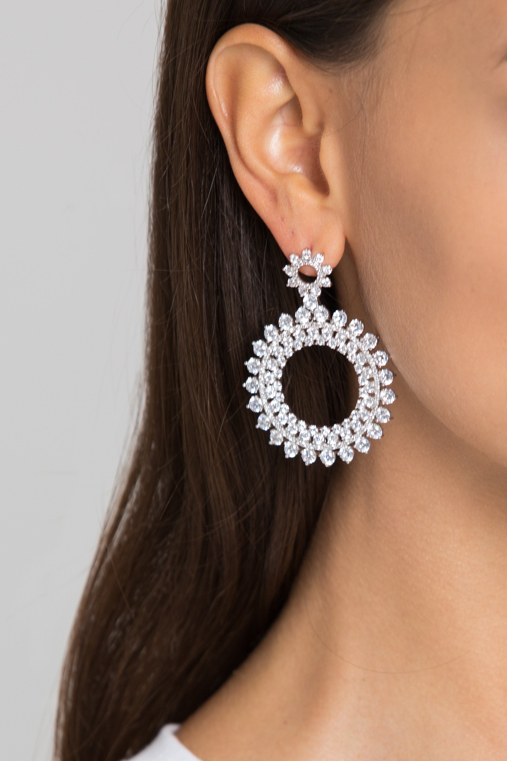 Diamond Sun Earrings - ownthelooks-Development