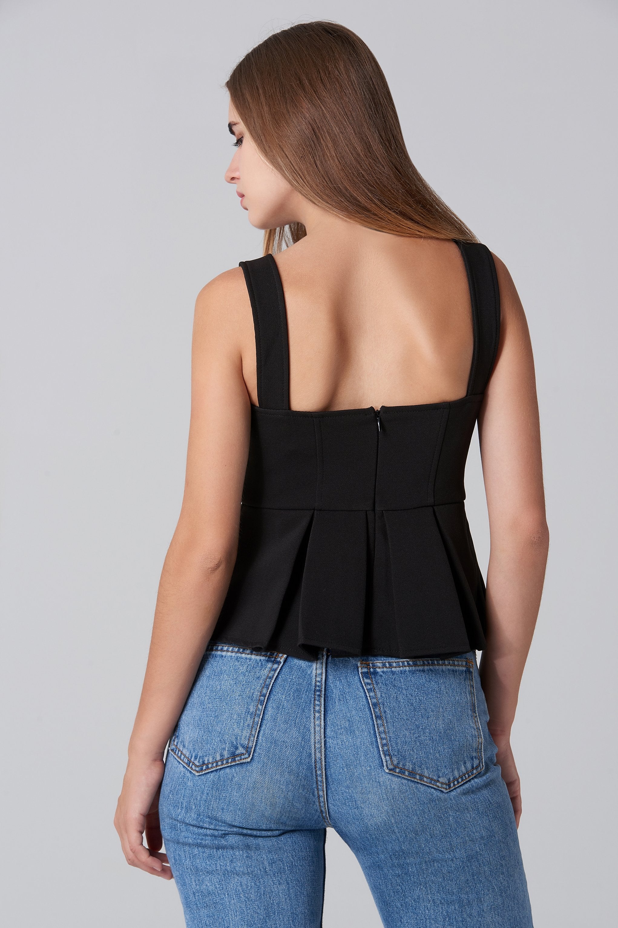 Black Jewel Gladiator Top - ownthelooks-Development