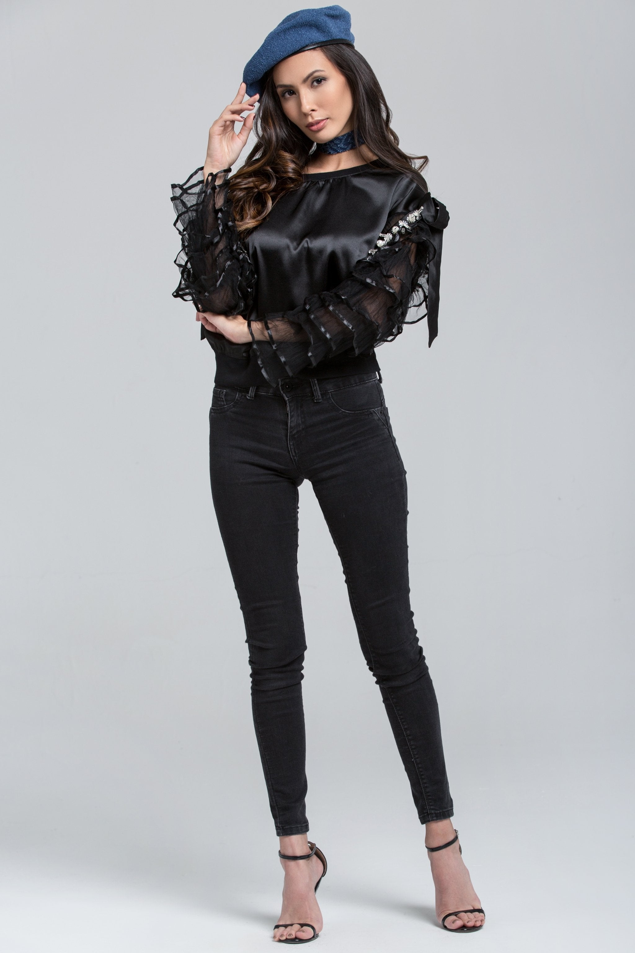 Blue Beret Hat - ownthelooks-Development