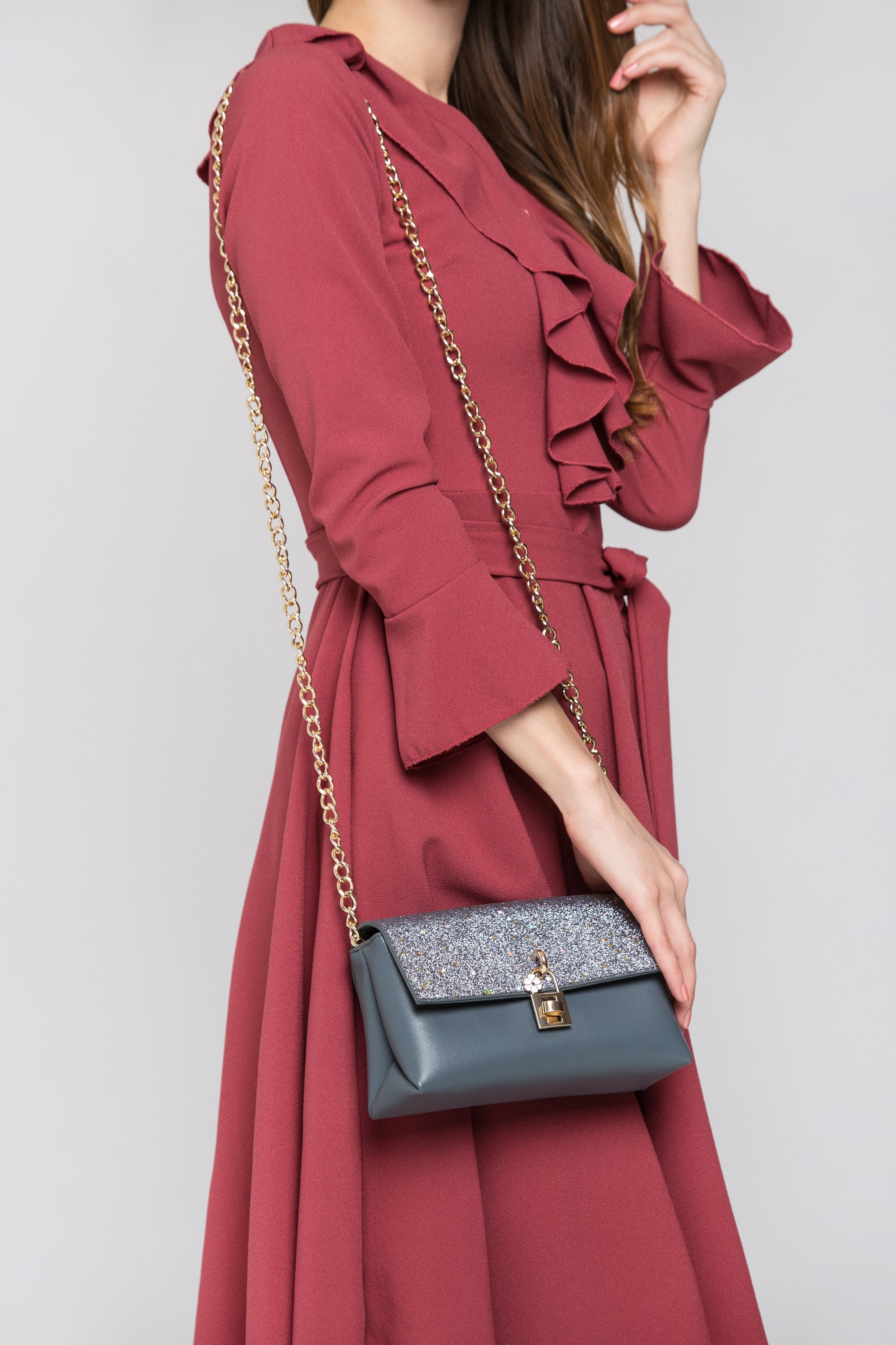 Blue Star Sparkle Clutch - ownthelooks-Development