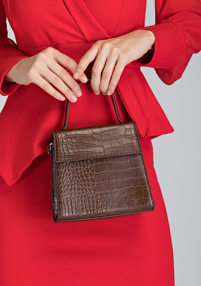 Brown Lady Tamsah Mini Handbag - ownthelooks-Development