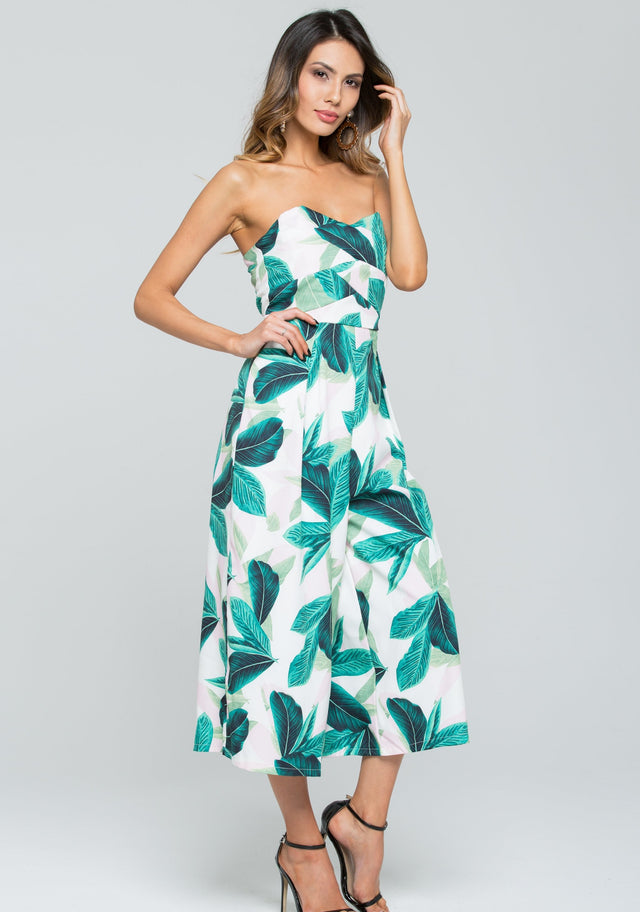 Green and Black Jungle Jumpsuit - ownthelooks-Development