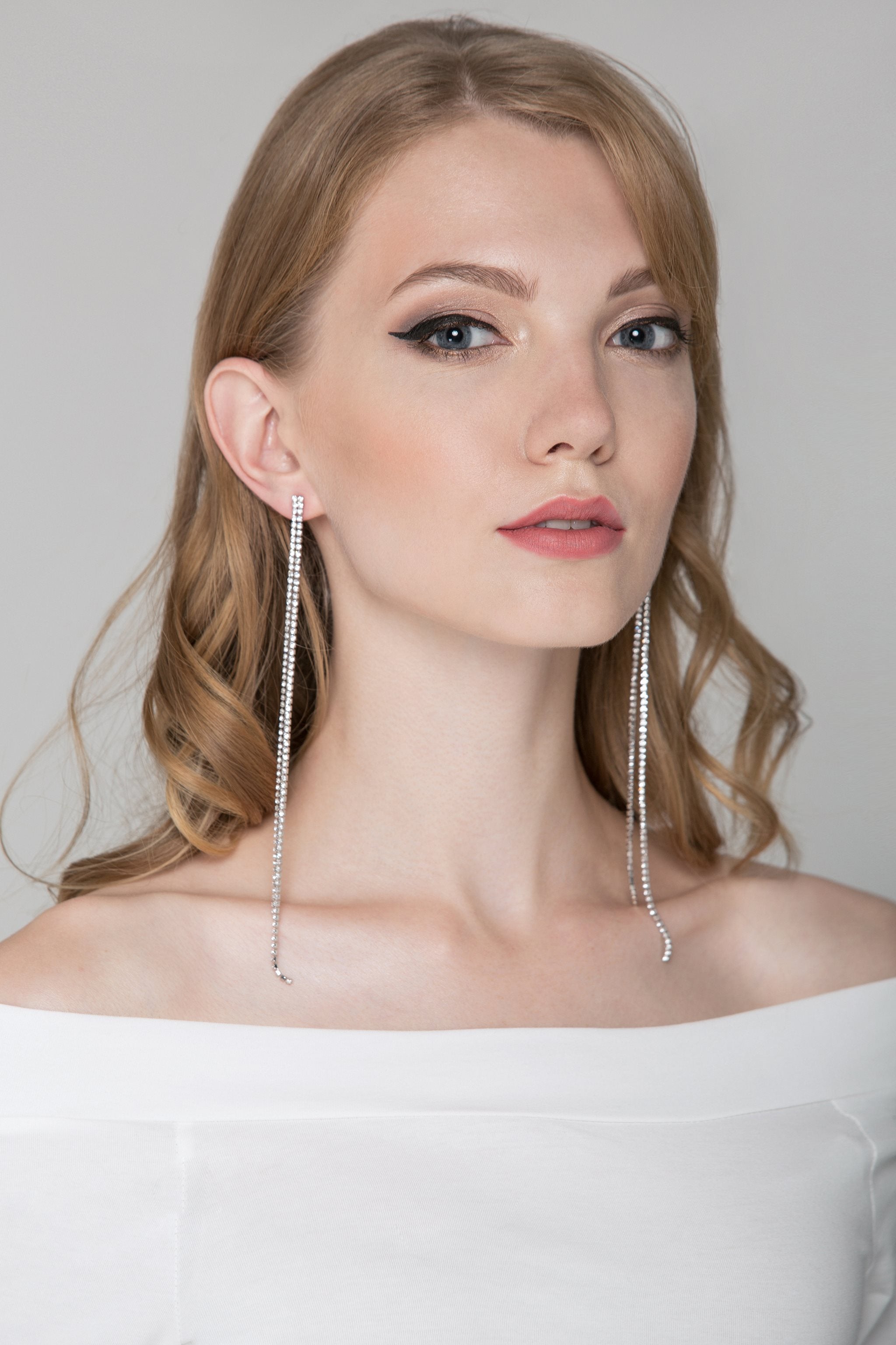 Long Tennis Dangling Earrings - ownthelooks-Development