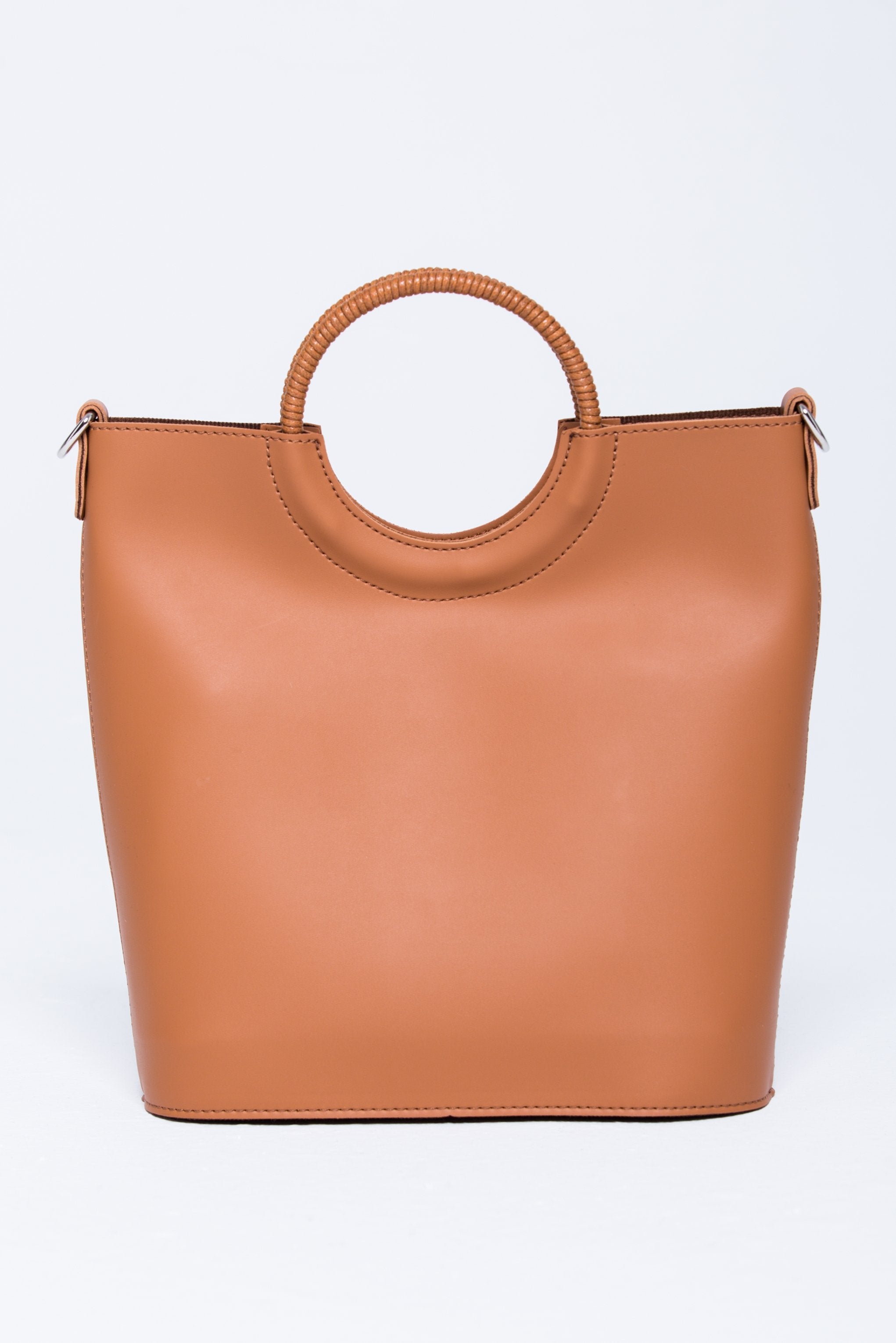 Mocha Brown Bucket Bag - ownthelooks-Development