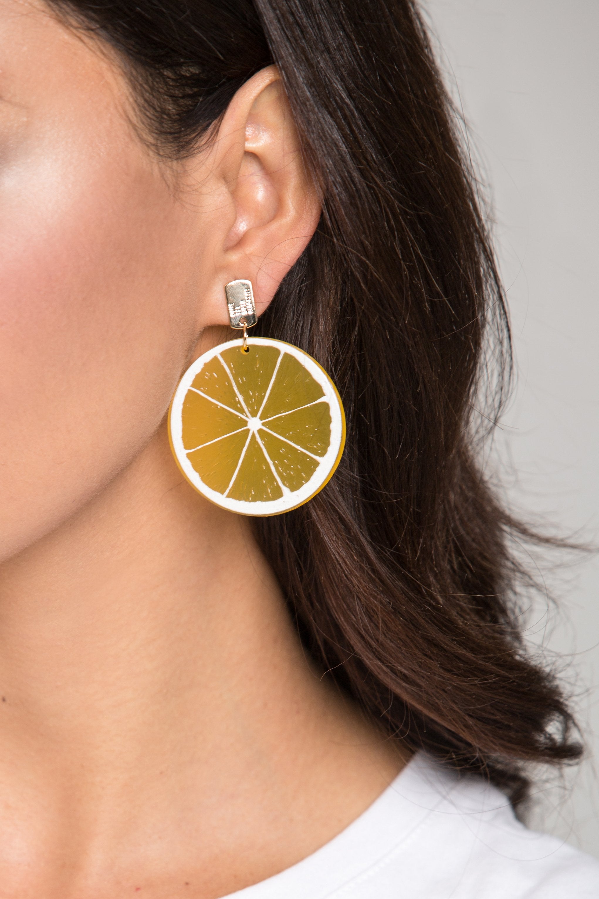 Orange Slice Earrings - ownthelooks-Development