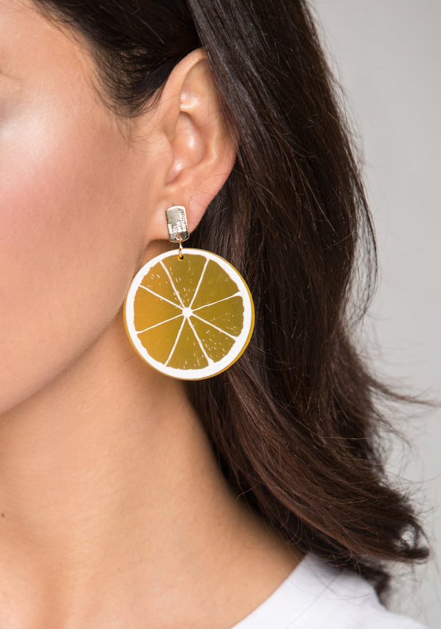 Orange Slice Earrings - ownthelooks-Development