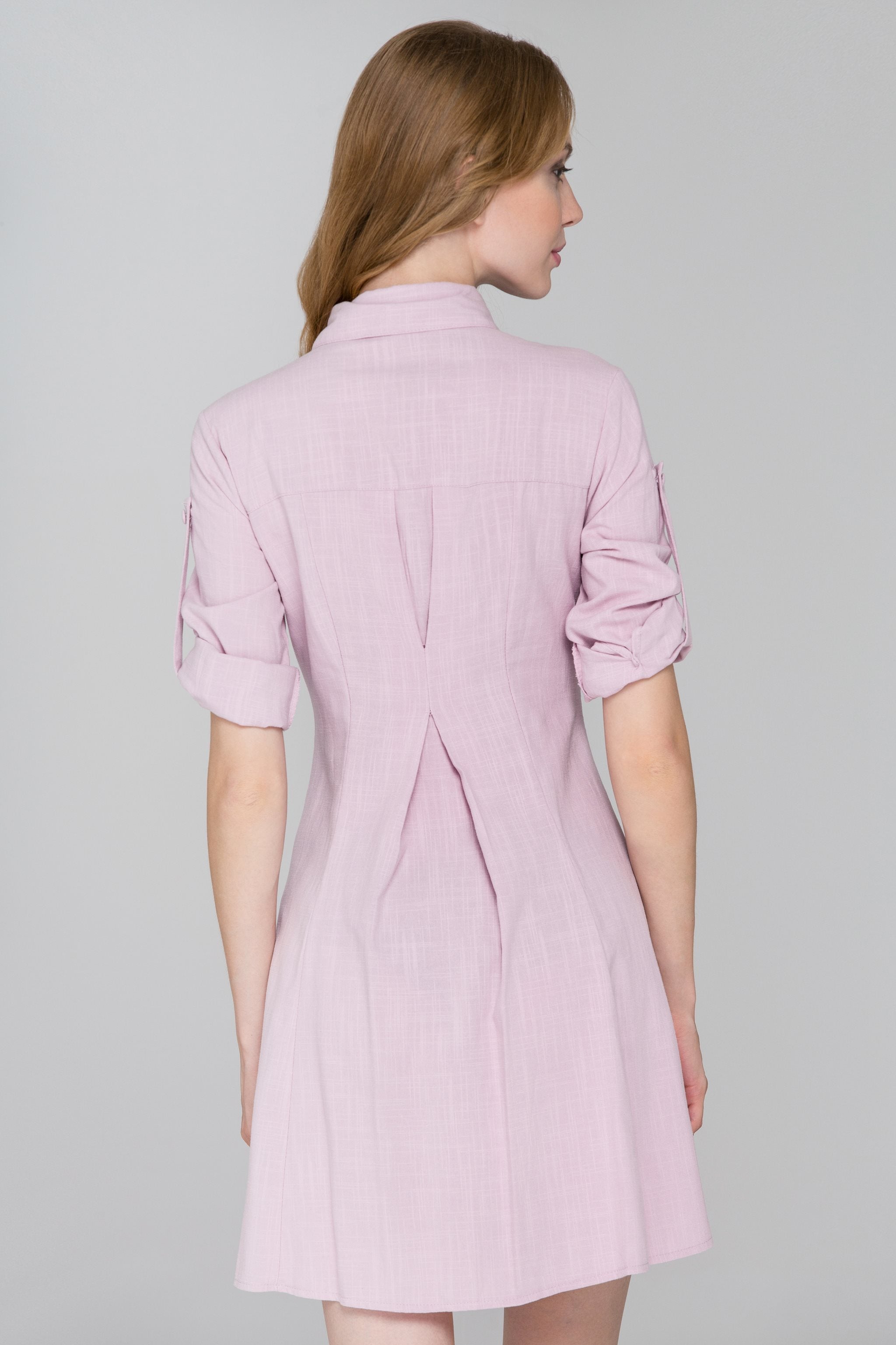 Pink Army Corset Shirt Dress - ownthelooks-Development