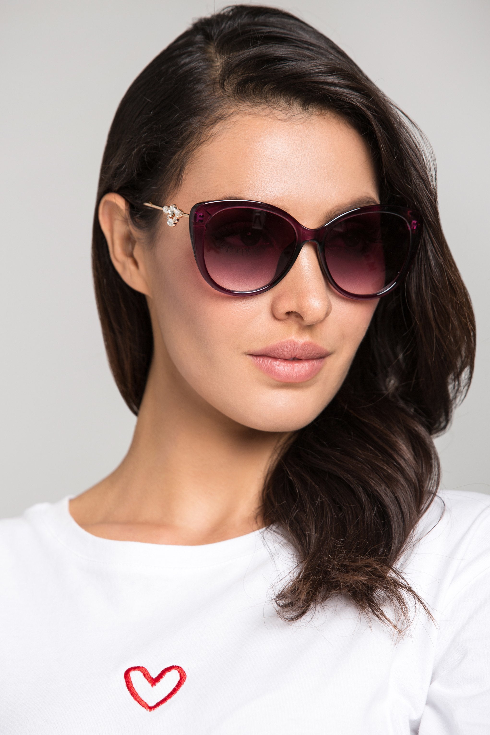Purple Jewel Temple Sunglasses - ownthelooks-Development