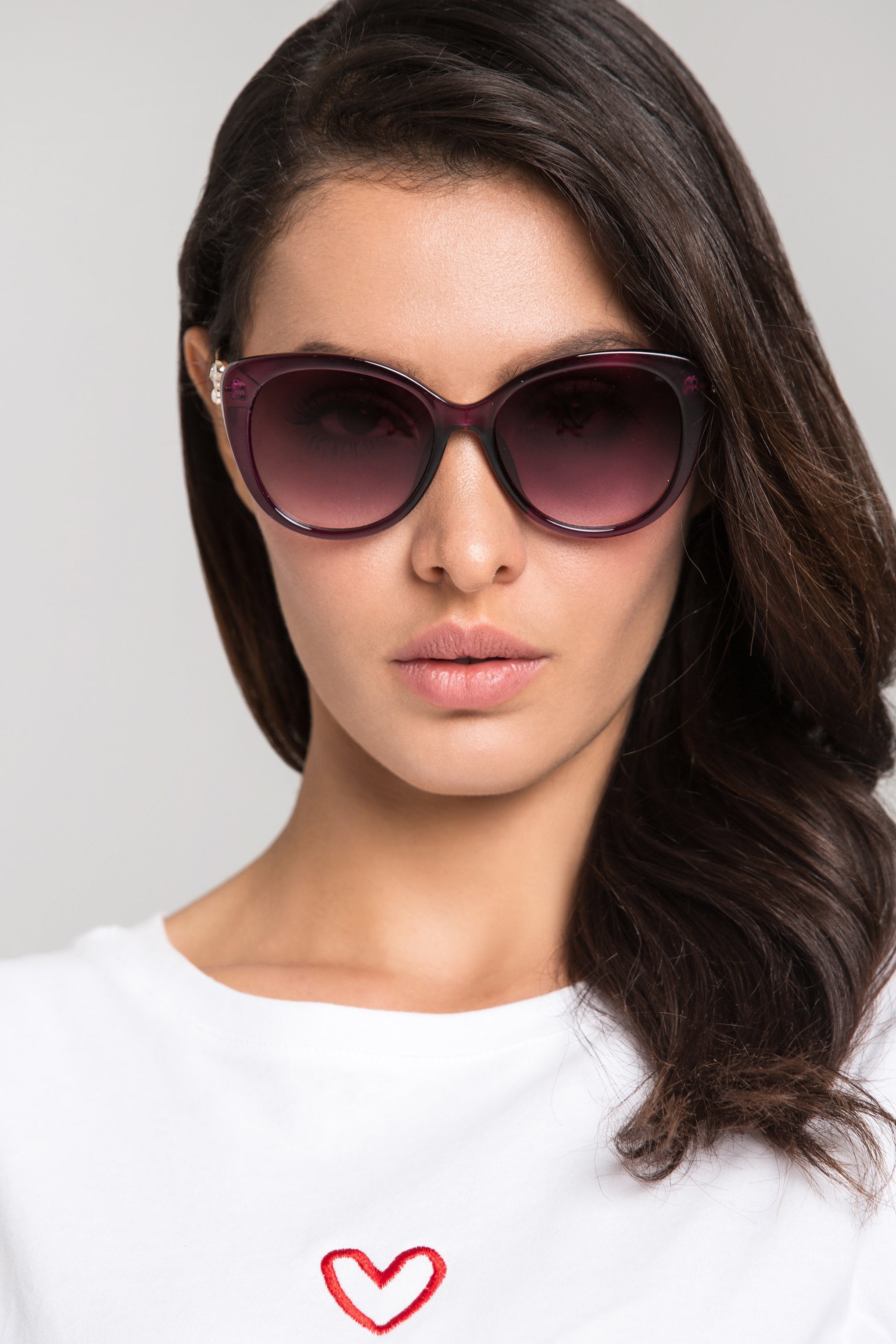 Purple Jewel Temple Sunglasses - ownthelooks-Development