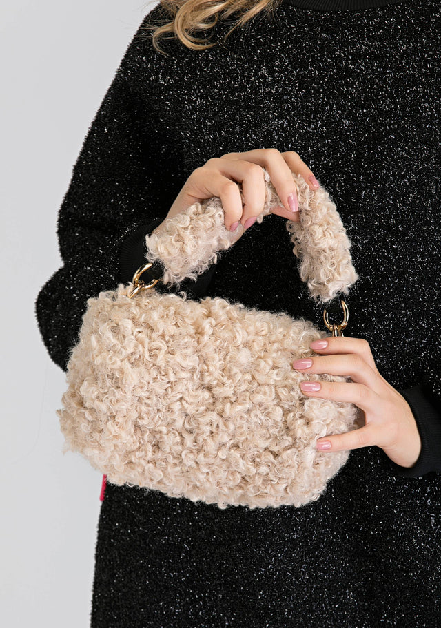 Sheep Wool Handbag - ownthelooks-Development
