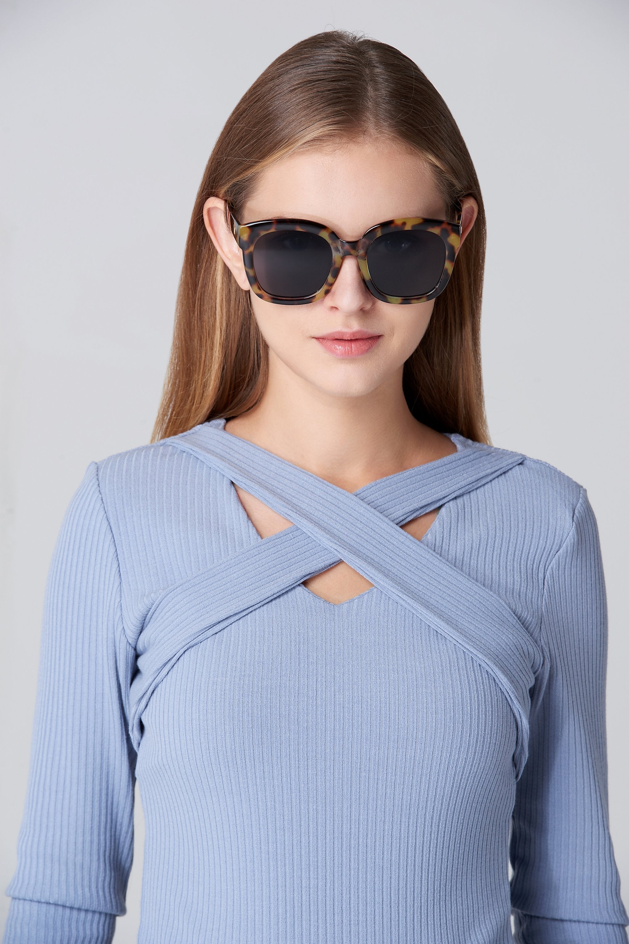 Tortoise Oversized Sunglasses - ownthelooks-Development