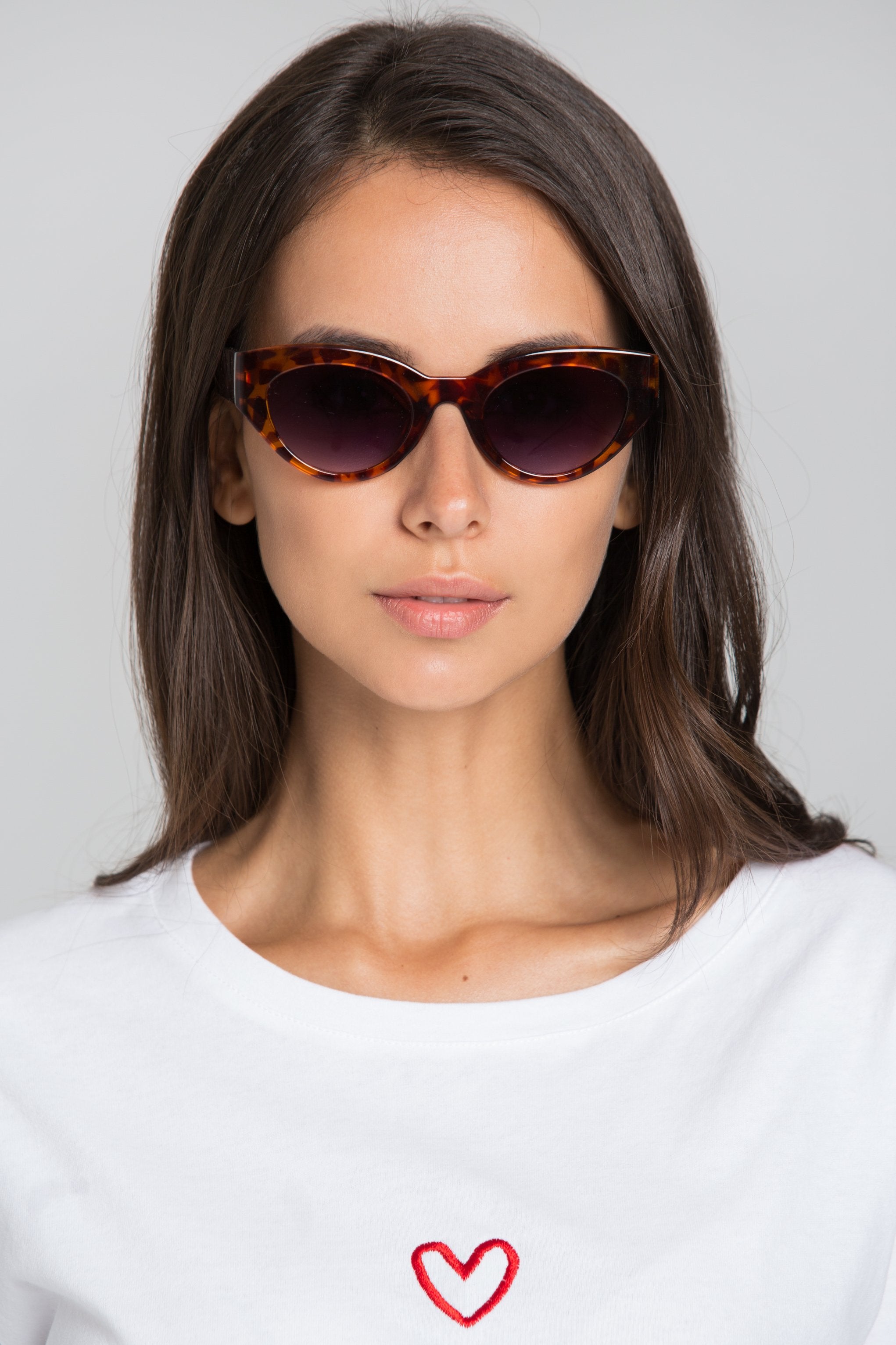 Tortoise Retro Cat Eye Sunglasses - ownthelooks-Development