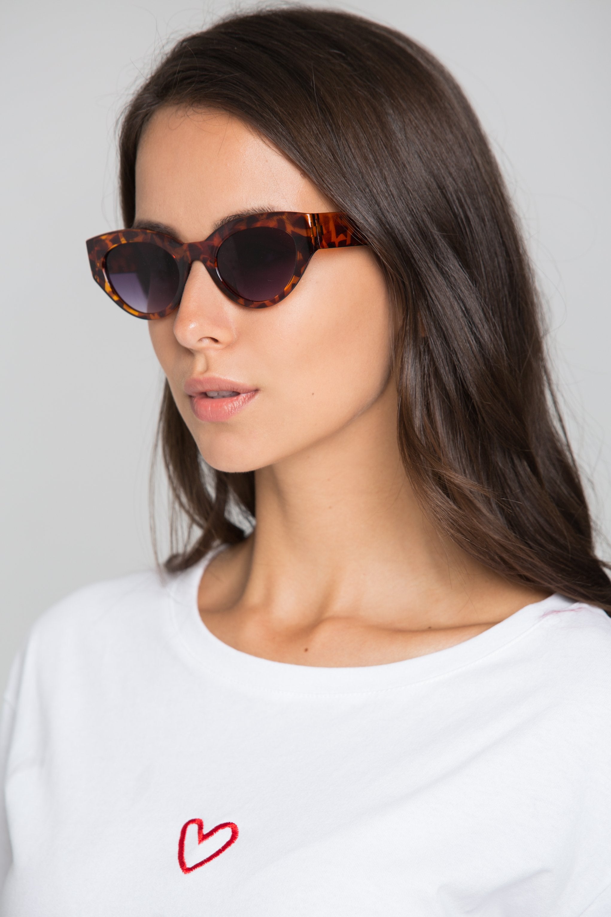 Tortoise Retro Cat Eye Sunglasses - ownthelooks-Development