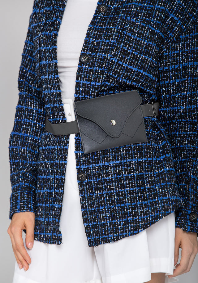 Black Envelope Belt Bag - ownthelooks-Development