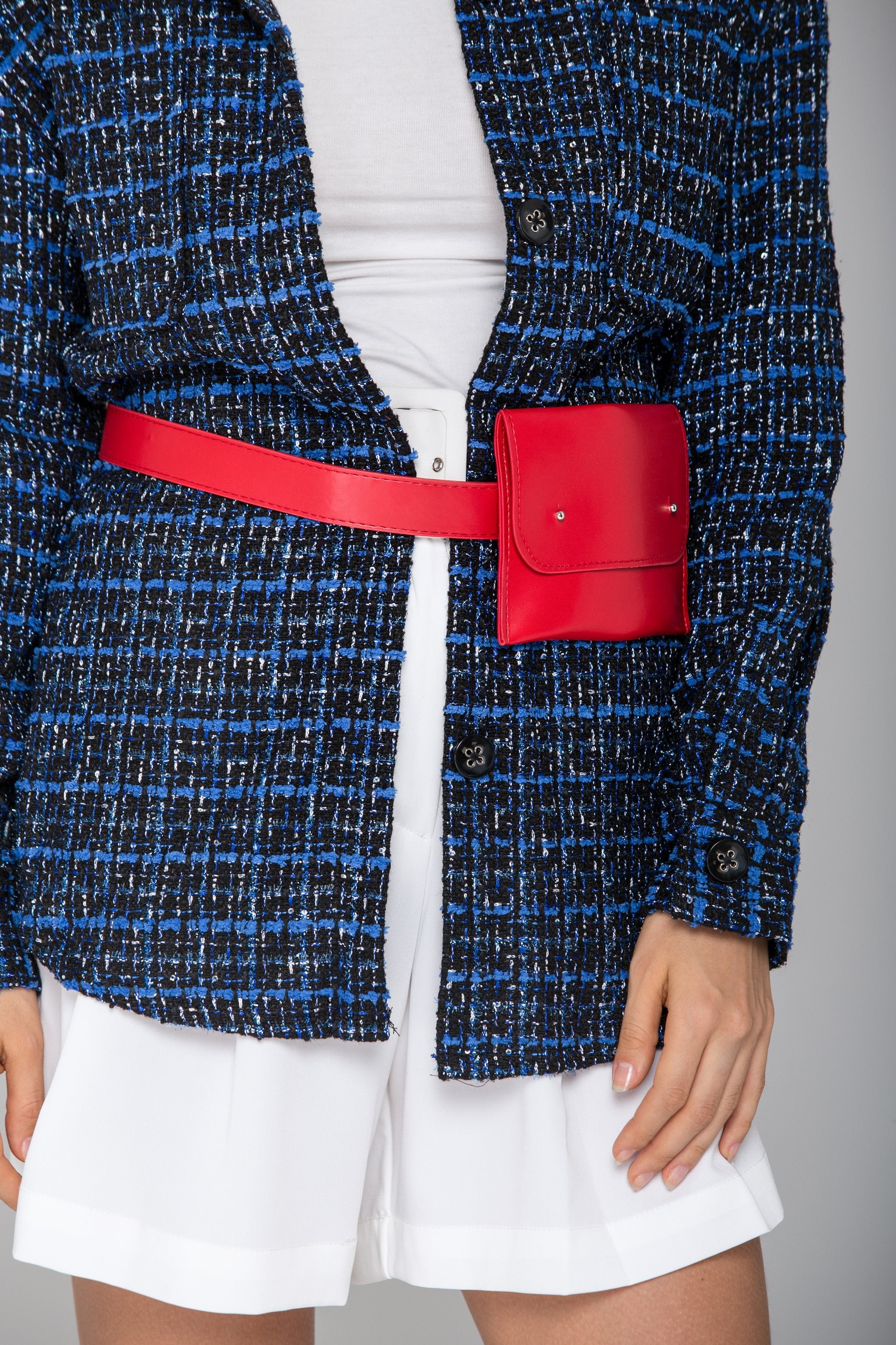 Red Mini Belt Bag - ownthelooks-Development