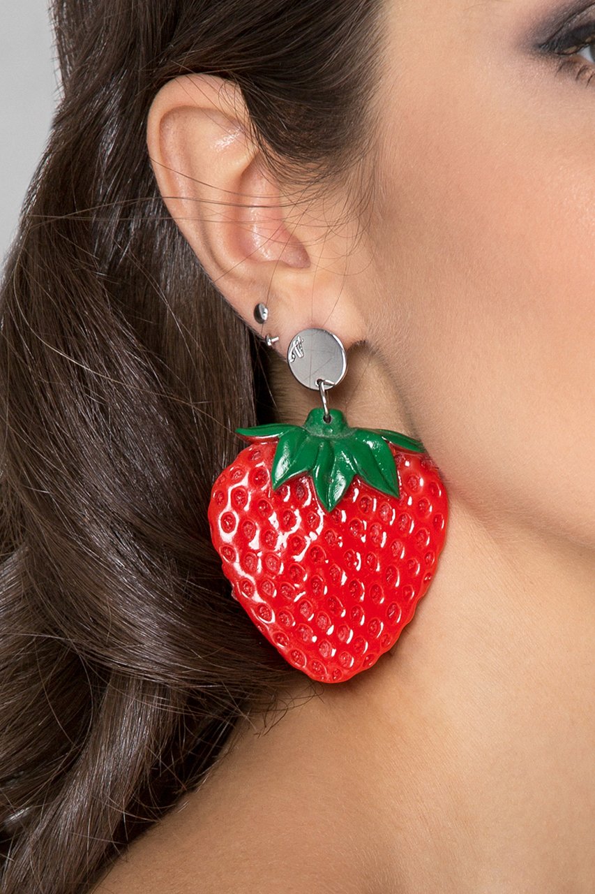 Strawberry Earrings - ownthelooks-Development